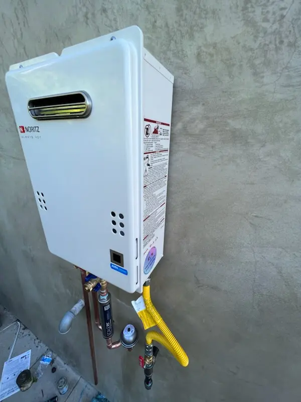 Tankless water heater installation for Lockwood homes